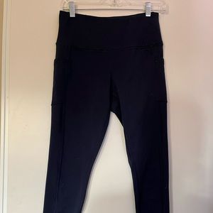 Navy Leggings with Pockets